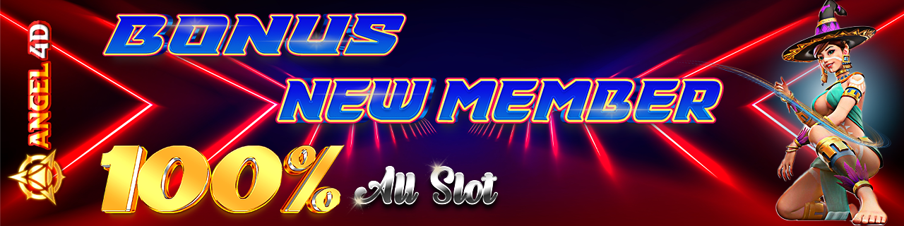 BONUS NEW MEMBER SLOT 100%