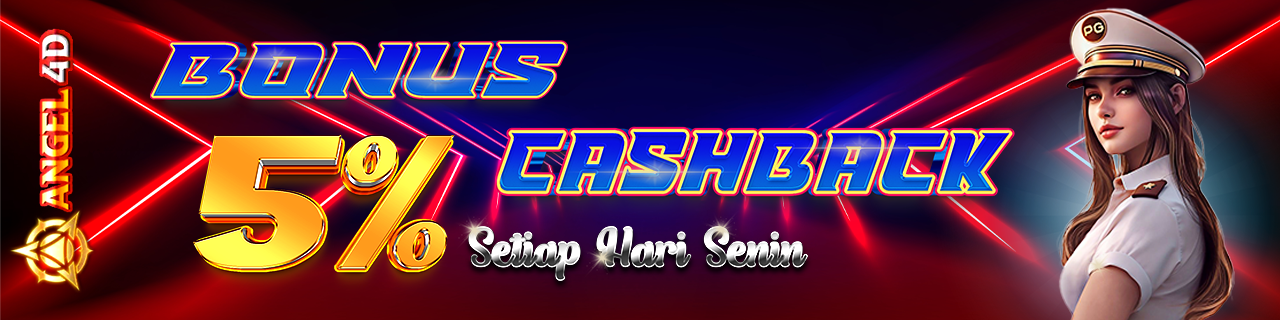 BONUS CASHBACK MINGGUAN